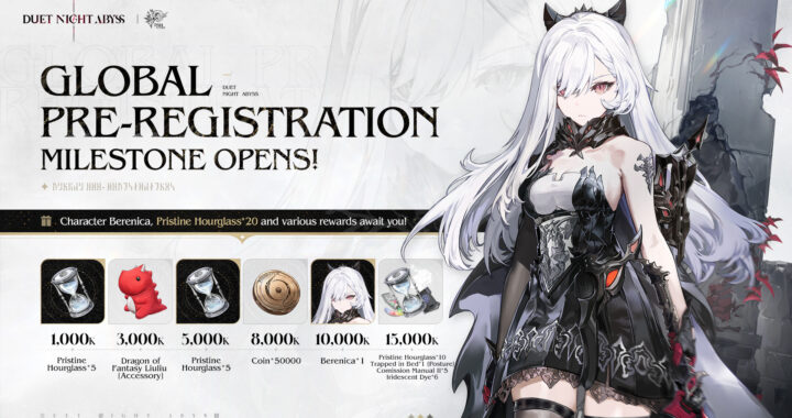 ¡Duet Night Abyss anuncia las recompensas por los pre-registros!