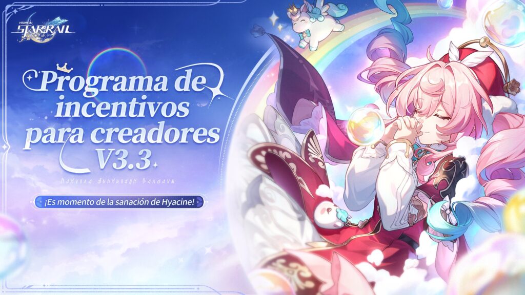 ¡El programa de incentivos para creadores de la V3.3 de Honkai: Star Rail ya ha comenzado!
