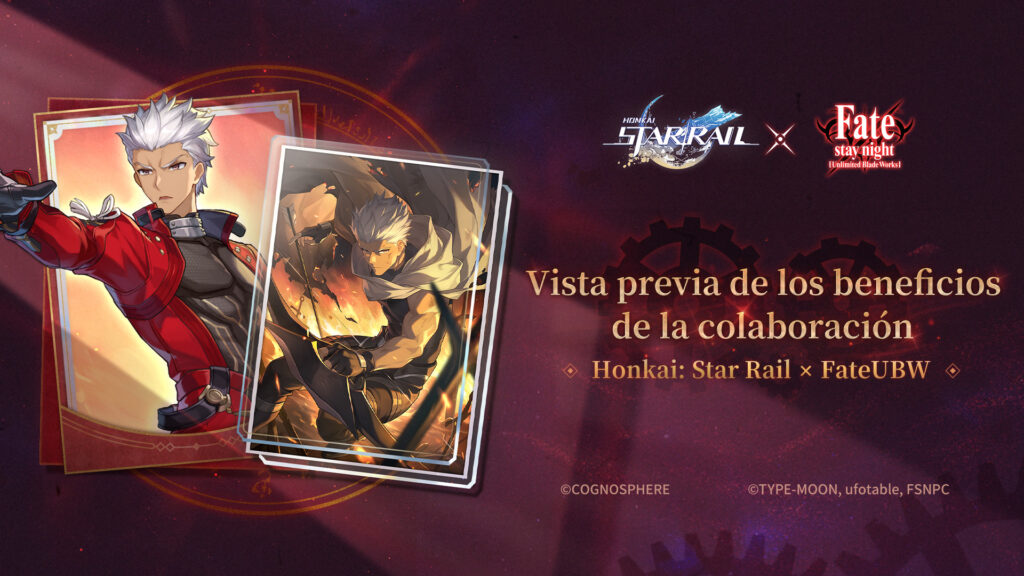 ¡Archer llega a Honkai: Star Rail! Todos los detalles de la colaboración con Fate/stay night